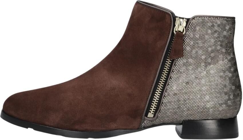 HASSIA Enkellaarsjes Dames Madeira Maat: 37 5 Materiaal: Leer Kleur: Bruin - Foto 4