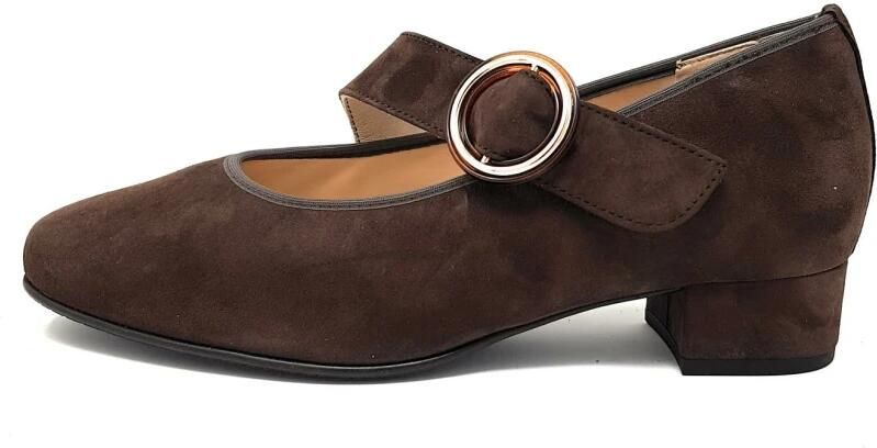 Hassi-A Hassia -Dames bruin donker pumps & hakschoenen - Foto 2