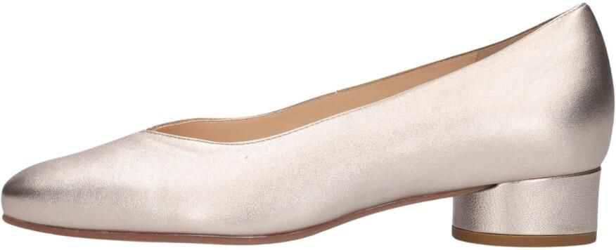 HASSIA Pumps Dames Roma Maat: 41 Materiaal: Leer Kleur: Goudkleurig - Foto 7