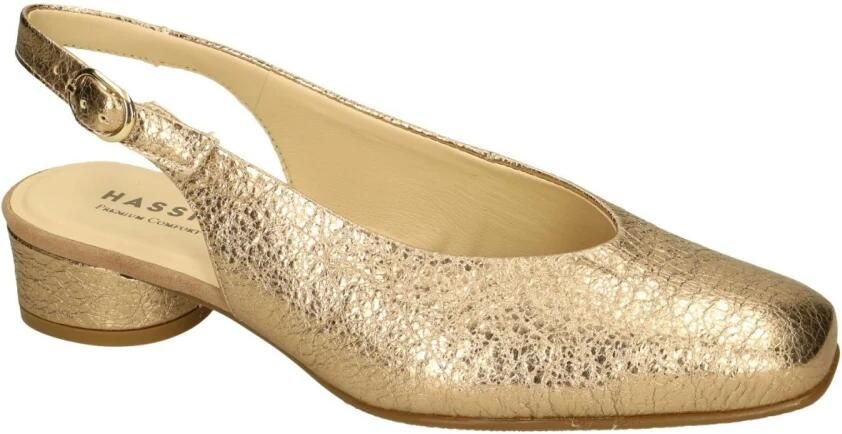 Hassi-A Hassia -Dames goud pumps & hakschoenen