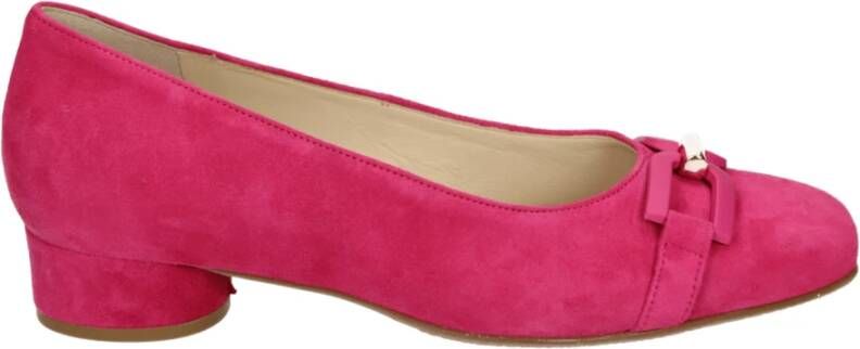 Paul Green Elegante textiel loafers voor vrouwen Pink Dames