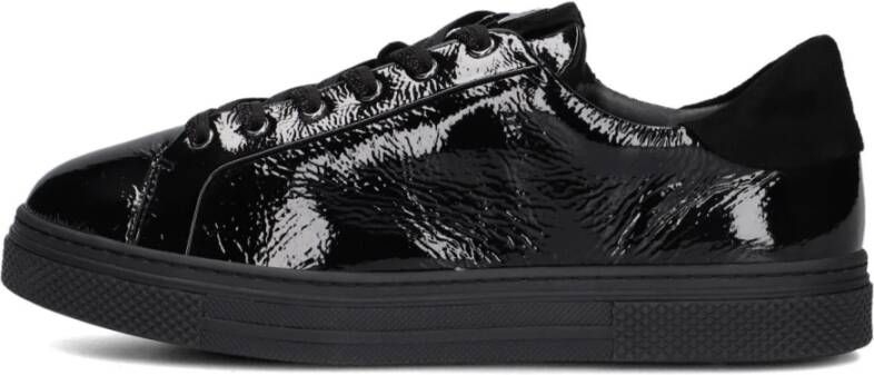 HASSIA Lage Sneakers Dames Asti Maat: 42 Materiaal: Lakleer Kleur: Zwart