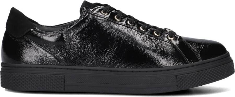 HASSIA Lage Sneakers Dames 301135 Maat: 37 5 Materiaal: Leer Kleur: Zwart