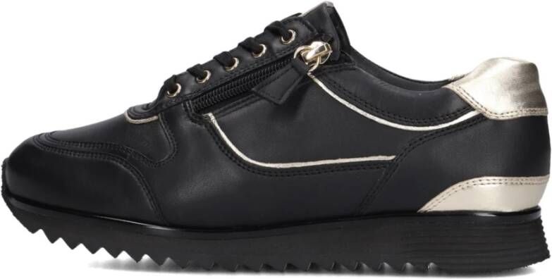 Hassia Zwarte Porto Dames Lage Sneakers