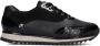 HASSIA Lage Sneakers Dames 302050 Maat: 39 Materiaal: Leer Kleur: Zwart - Thumbnail 1