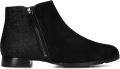 Hassi-A Hassia 302113 Enkellaarsjes Enkelboots met rits Dames Zwart - Zwart