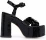 Haus OF Honey High Heel Sandals Zwart Dames - Thumbnail 1