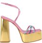 Haus OF Honey Multicolor Leren Plateau Sandalen Multicolor Dames - Thumbnail 2