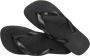 Havaianas Brasil Unisex Slippers Black Black Brasil Europa - Thumbnail 2