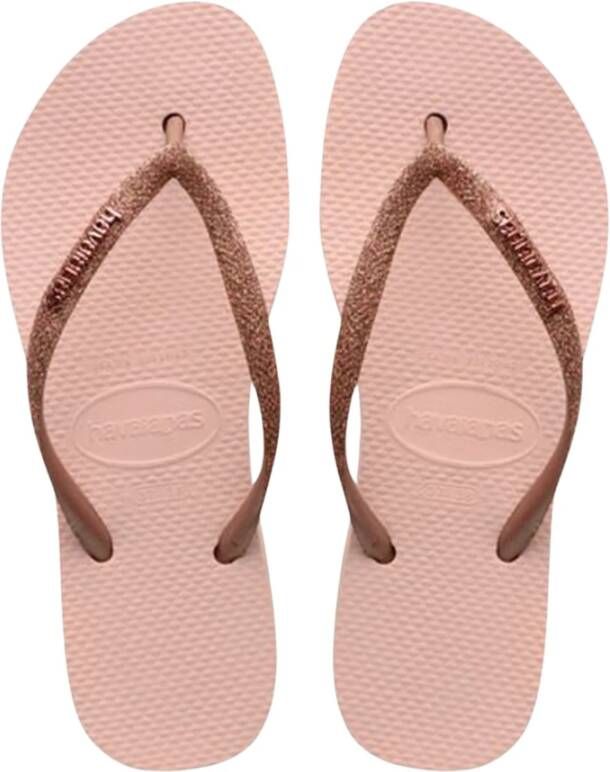 Havaianas 4144764 0076 Glitter flip-flops Roze Dames