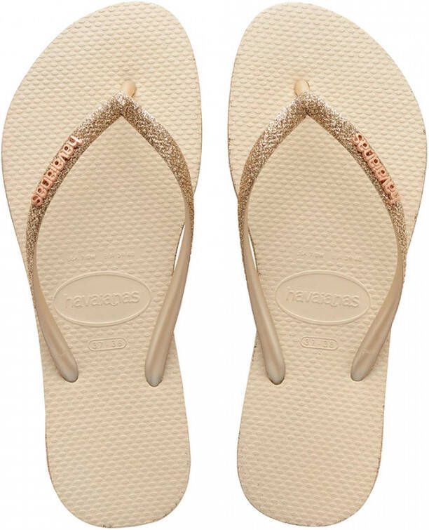 Havaianas Slim Sparkle slipper met glitter details - Foto 2
