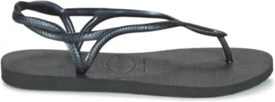HAVAIANAS Teenslippers Dames Luna Maat: 41 Materiaal: Rubber Kleur: Zwart - Foto 5
