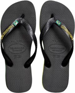 Havaianas Slippers Unisex zwart geel groen