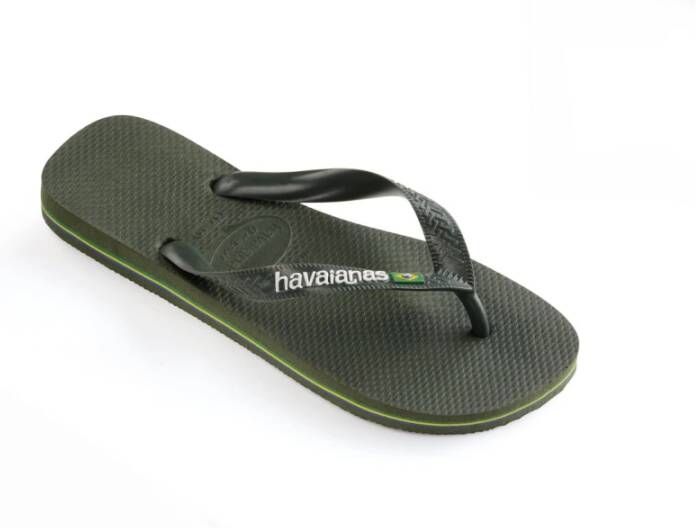 Havaianas Teenslippers Brasil Logo zomerschoen slippers poolslides met logo-opschrift - Foto 12