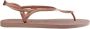 Havaianas Kids Luna sandalen rosé Meisjes Rubber Effen 33 34 - Thumbnail 3