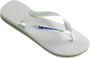 Havaianas Teenslippers Brasil Logo zomerschoen slippers poolslides met logo-opschrift - Thumbnail 2