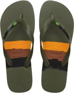 Havaianas H. Brazilië Tech II Groen Heren
