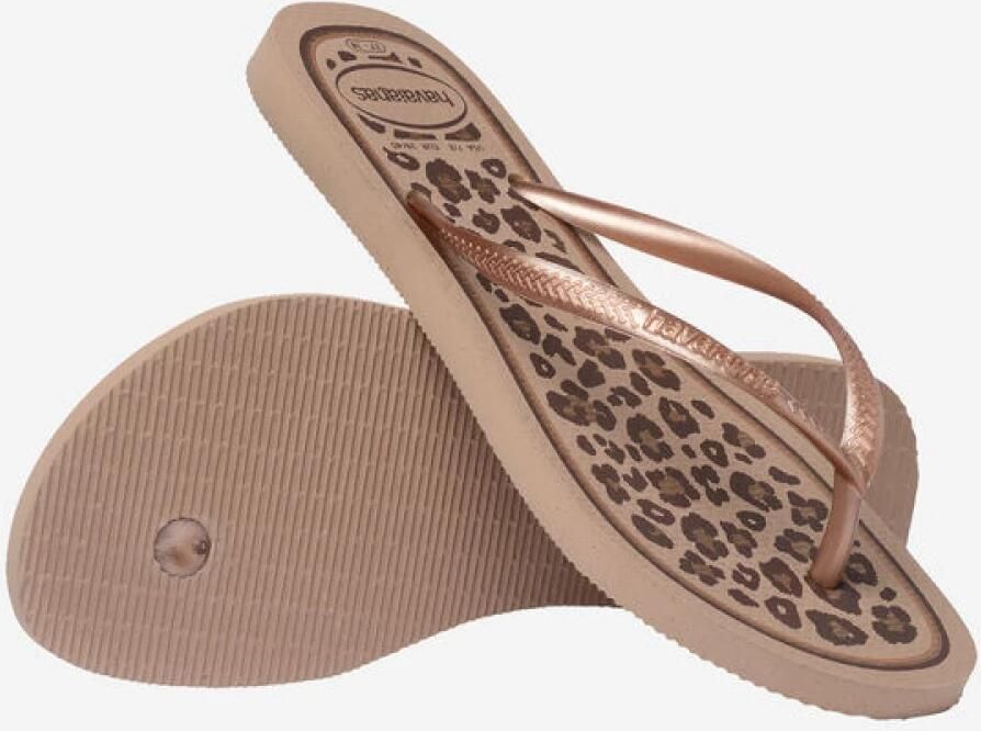 Havaianas HAV. SLIM ANIMALS ROSE Goud ROSE Goud Dames Slippers rose Goud rose Goud - Foto 5
