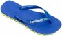 Havaianas Teenslippers BRASIL LOGO NEON zomerschoen slippers poolslides met braziliaans detail - Thumbnail 2
