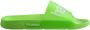 Havaianas Neon Logo Slide Sandalen Green Dames - Thumbnail 1