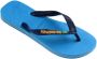 Havaianas Brasil Logo Unisex Slippers Turquoise - Thumbnail 4