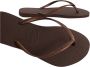 Havaianas Slim Dames Slippers Dark Brown Metal Acoused - Thumbnail 3