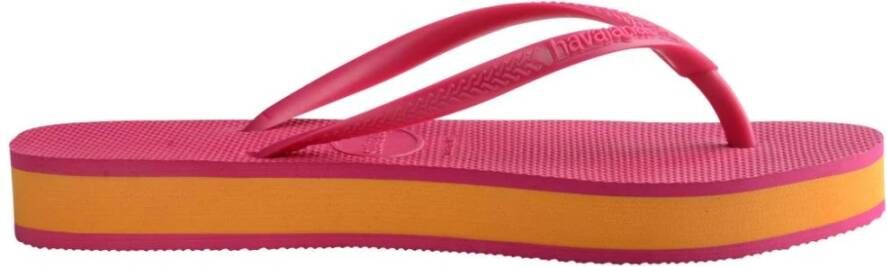 Havaianas NU 21% KORTING Teenslippers SLIM FLATFORM met lichte plateauzool - Foto 2