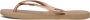 HAVAIANAS Teenslippers Dames Slim Logo Metallic Maat: 35 36 Materiaal: Rubber Kleur: Bruin - Thumbnail 3