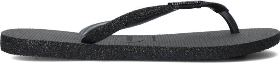Havaianas Slim Sparkle II Dames Slippers Black Dames