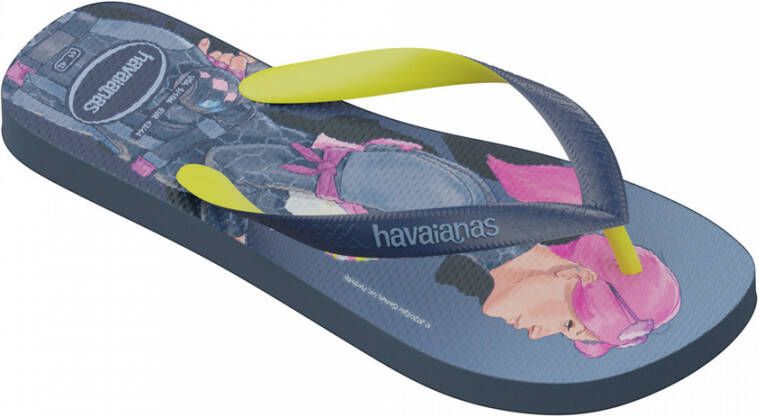 schudden merknaam Allemaal Havaianas Flip flops Top Fortnite Blauw Dames - Schoenen.nl