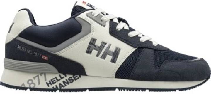 Helly Hansen Anakin Leren Sneakers Blue Heren