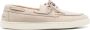 Henderson Baracco Beige Veterschoenen met Platte Zool - Thumbnail 1