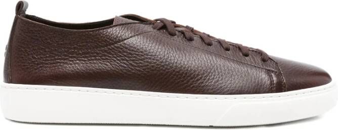 Henderson Baracco Byron Sneaker in Bruin Leer