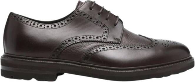 Henderson Baracco Engelse Brogue Veterschoen Brown Heren