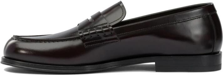Henderson Baracco Bruine leren loafers