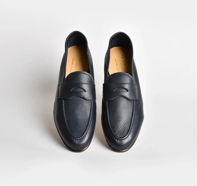 Henderson Baracco Mocasín antifaz piel Havana - Foto 2
