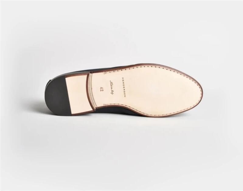 Henderson Baracco Mocasín antifaz piel Havana - Foto 4