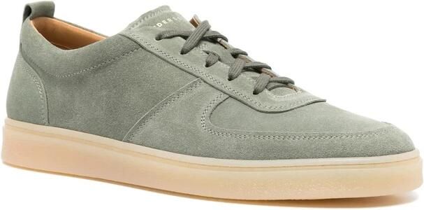 Henderson Baracco Olijfgroene Sneaker Veters Rubberen Zool - Foto 2