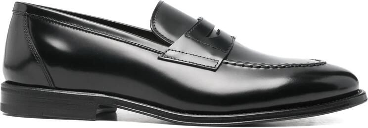 Henderson Baracco Penny-strap Loafers met stikseldetail