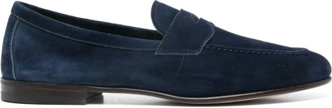 Henderson Baracco Navy Blue Penny Slot Schoen