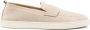 Henderson Beige Leren Loafers Casual Flats - Thumbnail 1