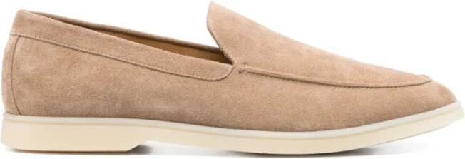 Henderson Beige Suède Loafers Casual Flats