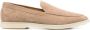 Henderson Beige Suède Loafers Casual Flats - Thumbnail 1