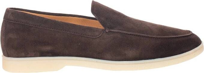 Henderson Blauwe Suède Loafers Lichtgewicht Comfortabel