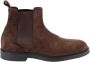 Henderson Bruine Suède Platte Schoenen Brown Heren - Thumbnail 1