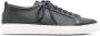 Henderson Geperforeerde Blauwe Leren Sneakers - Thumbnail 1
