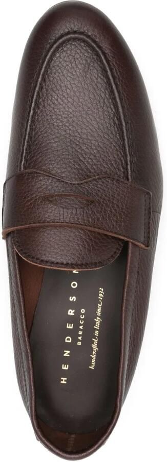 Henderson Cervo Bruin Leren Loafers