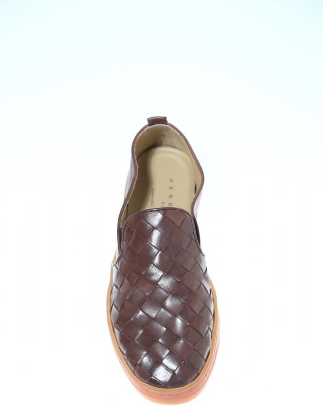 Henderson Geweven leren loafer