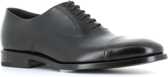 Henderson Klassieke Oxford Zwarte Leren Schoenen
