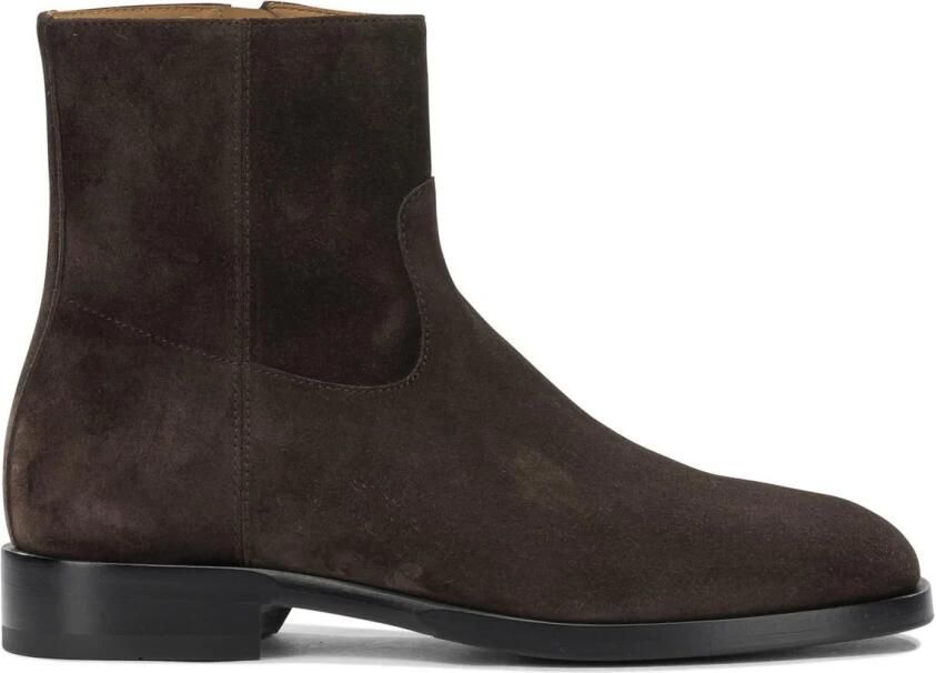 Henderson Suede Zip Enkellaarsjes
